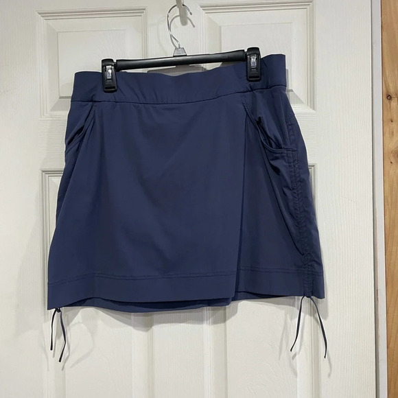 Columbia Casual Anytime Skorts Size Large Blue - Picture 2 of 8